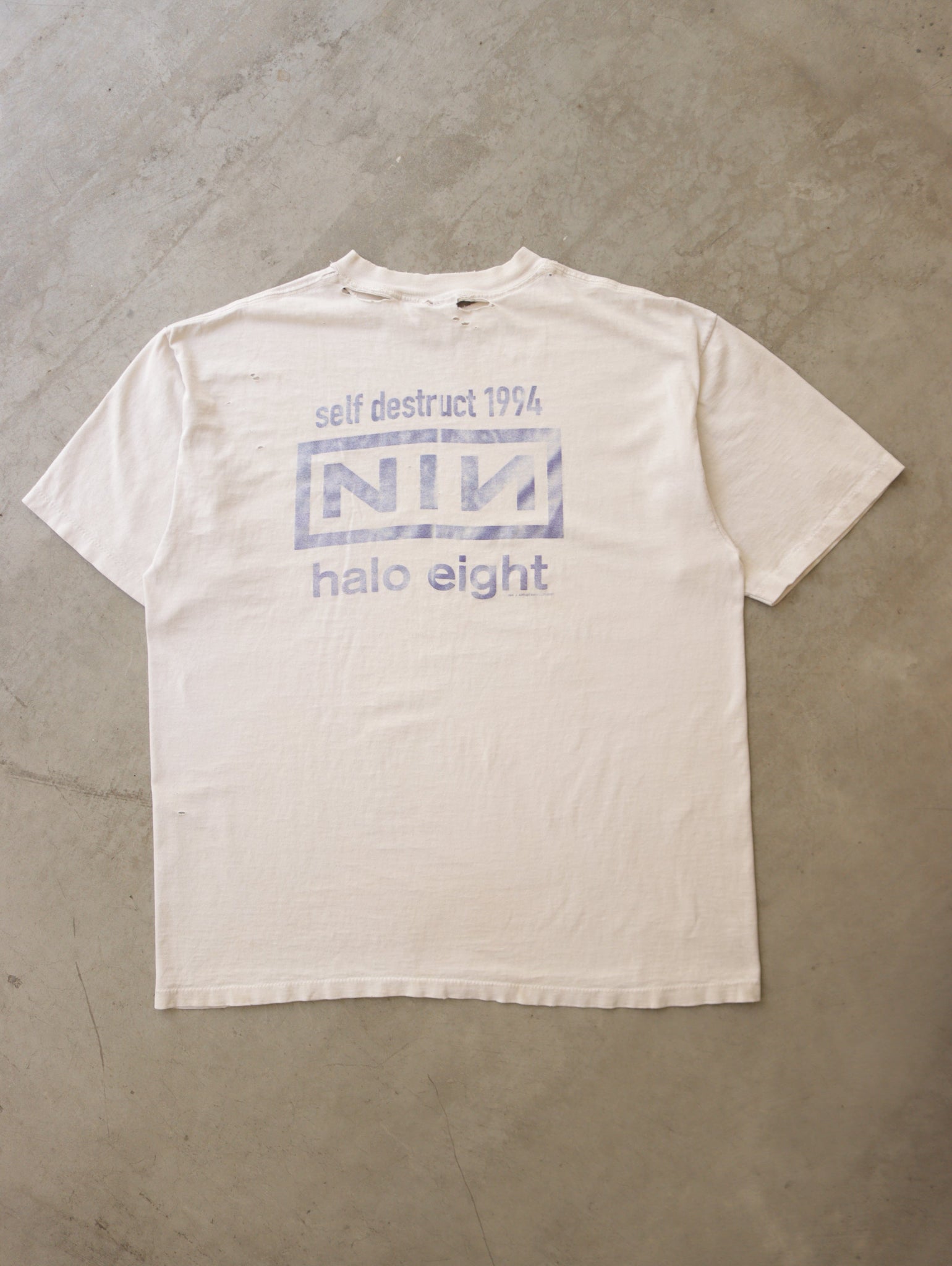 1994 ナインインチネイルズ「HALO EIGHT」バンド T シャツ - XL
