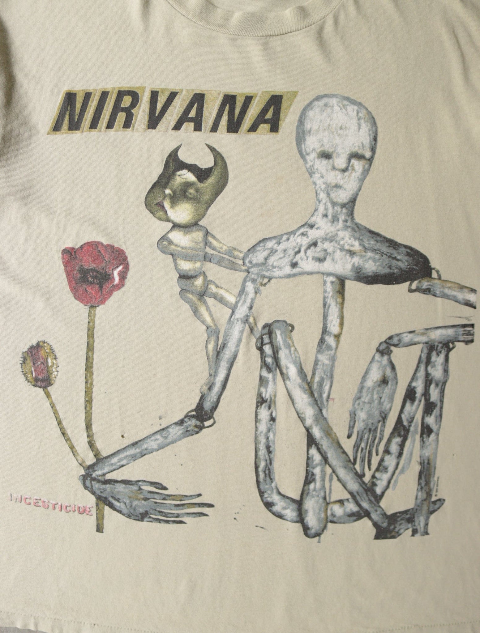 1990S NIRVANA INCESTICIDE TEE