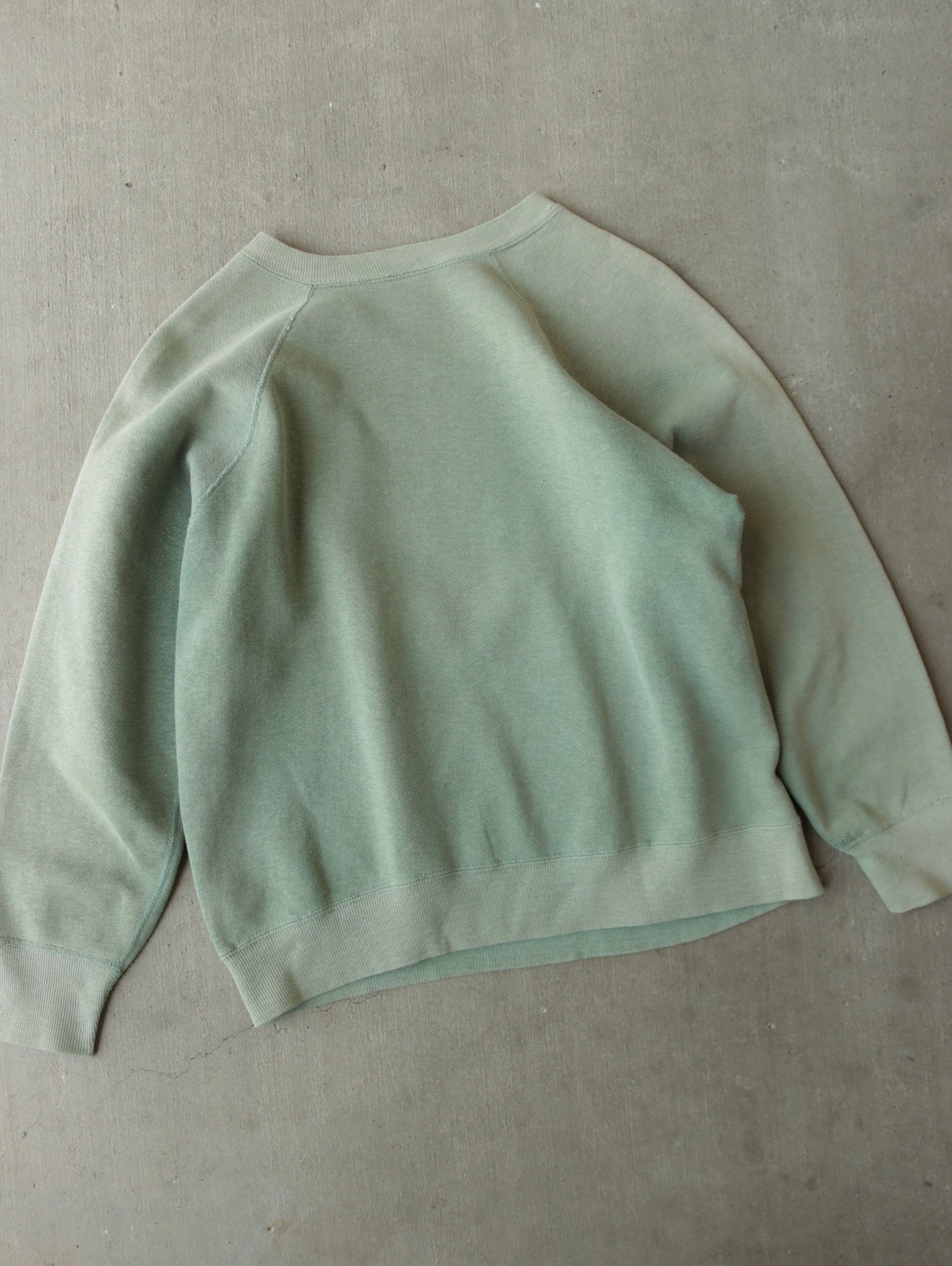 1960S CAMP WINDEGO FADED GREEN SWEATSHIRT - S