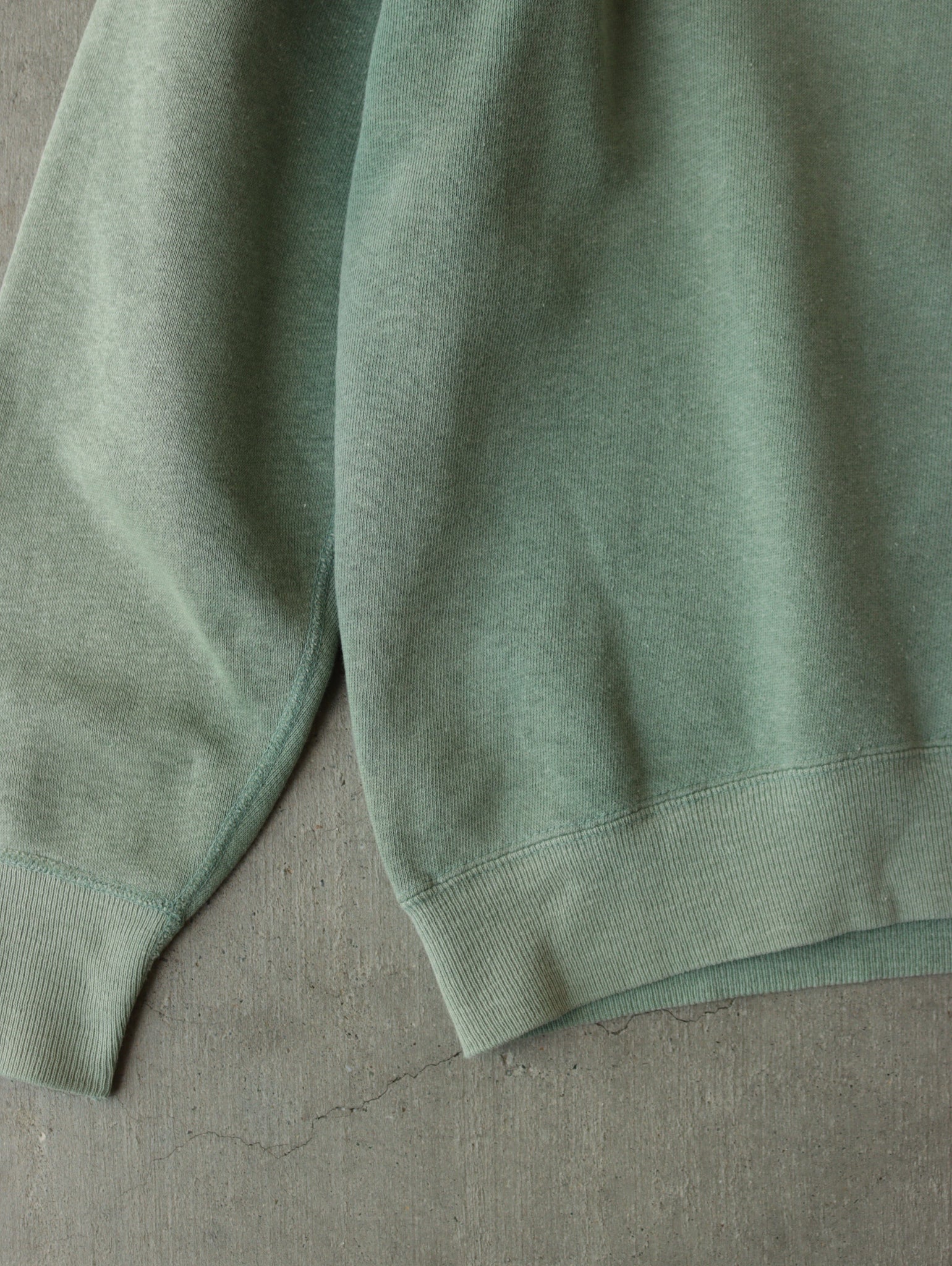 1960S CAMP WINDEGO FADED GREEN SWEATSHIRT - S